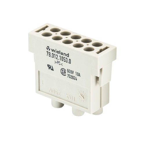 Вилочная контактная вставка FLE STC 10 25 Wieland Electric
