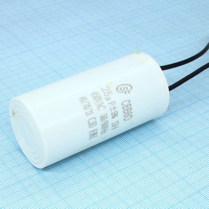 CBB60 25UF 450V WIRE Saifu
