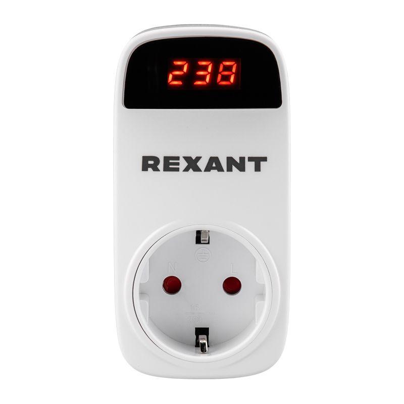 Реле напряжения c дисплеем 16A Rexant