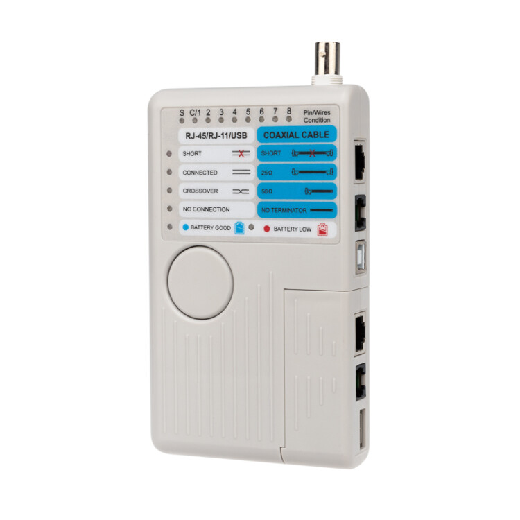 Тестер кабеля универсальный 5 В 1 RJ-45 Rexant