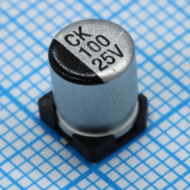 JCK1E101M063077 JB Capacitors