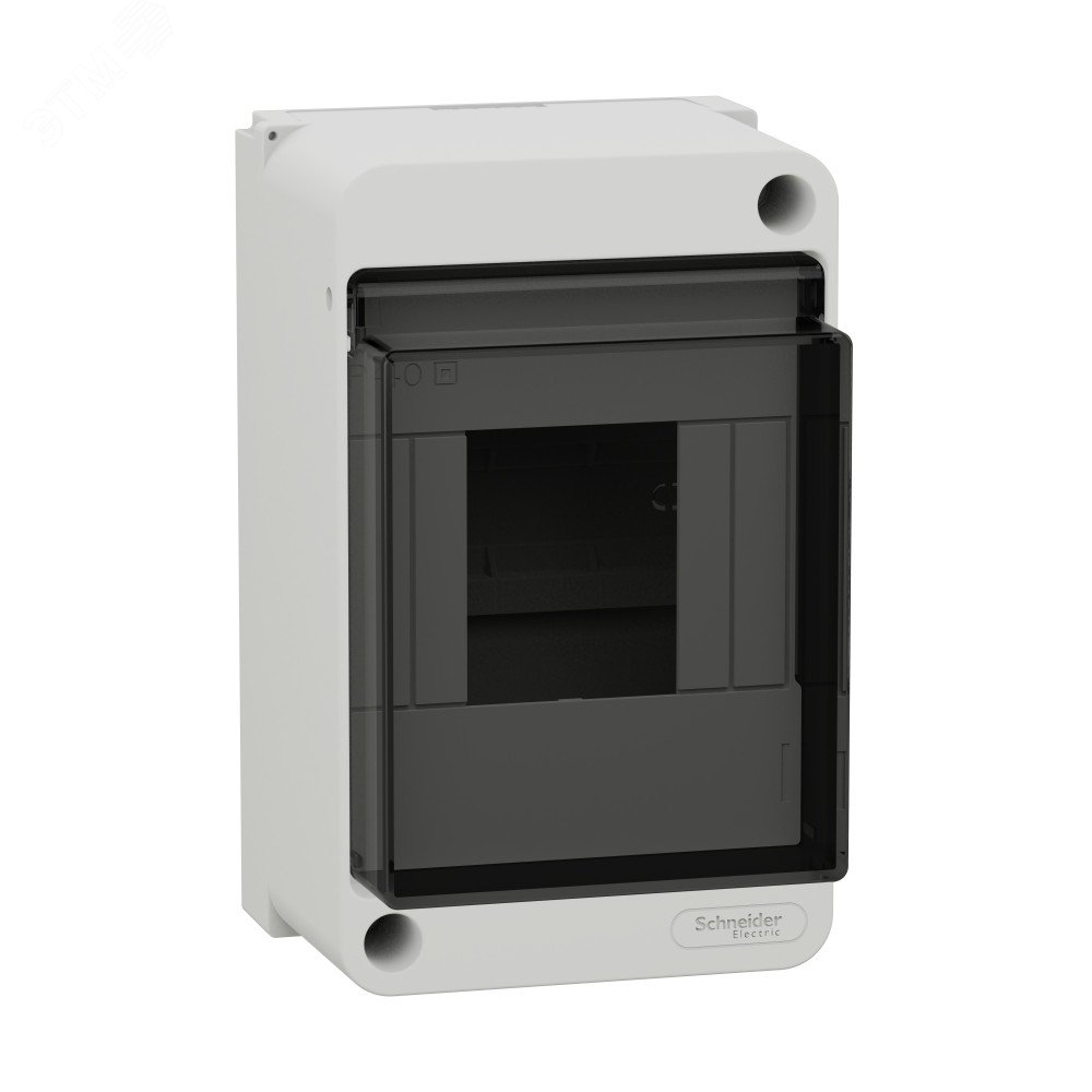 Бокс навесной ОП City9 Box XS 4мод. с прозр. дверцей SE EZ9EAB104 Systeme Electric