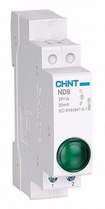 Индикатор ND9-1b AC/DC 230В (LED) син. 594123 Chint