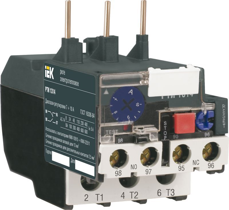 Реле тепл. РТИ 1312 5.5-8А DRT10-D055-0008 IEK