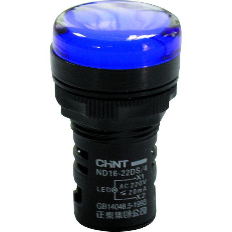 Индикатор ND16-22DS/2 AC/DC 24В син. 592937 Chint