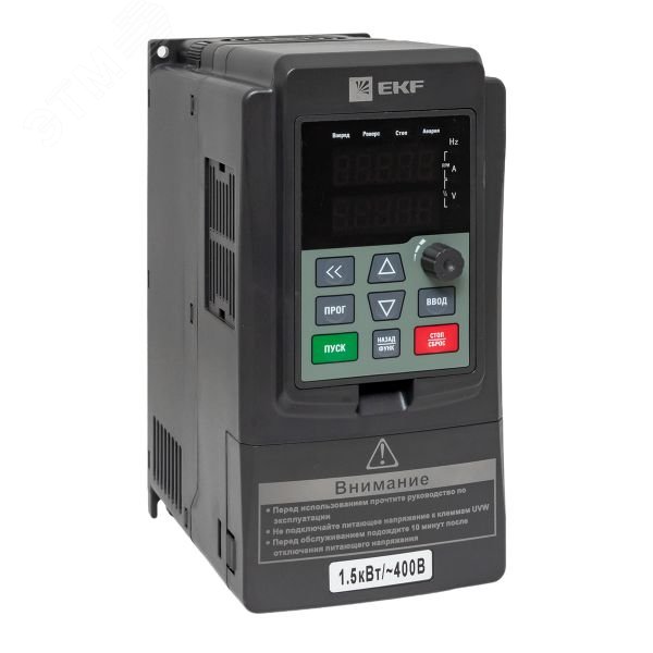 Преобразователь частоты 1.5/2.2кВт 3х400В VECTOR-100 PROxima VT100-1R5-3B EKF