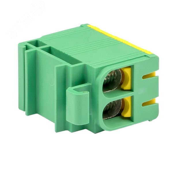 Клемма силовая вводная двойная КСВ 16-50кв.мм желт./зел. plc-kvs2-16-50-y-green EKF