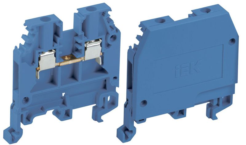 Зажим наборный ЗНИ-2.5кв.мм (JXB24А) син. IEK YZN10-002-K07 IEK