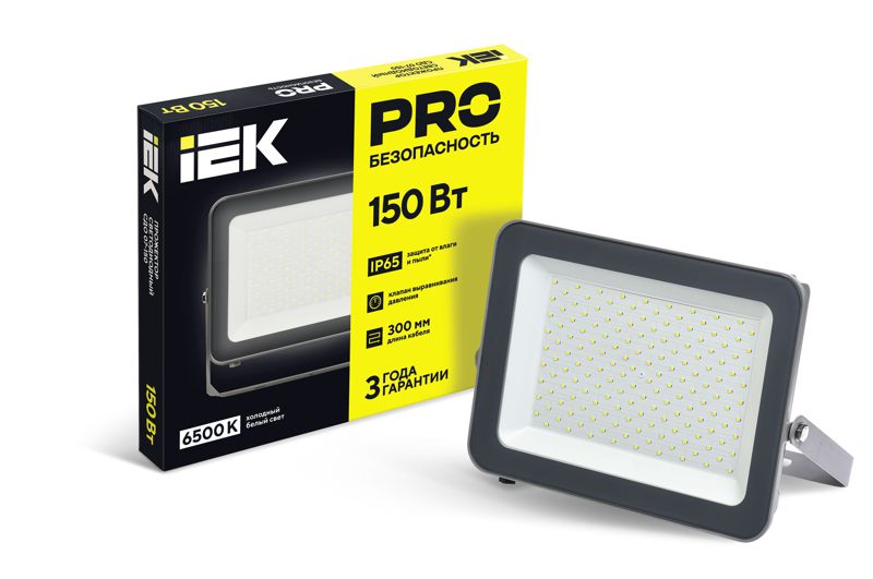 Прожектор светодиодный 07-150 IP65 сер. LPDO701-150-K03 IEK