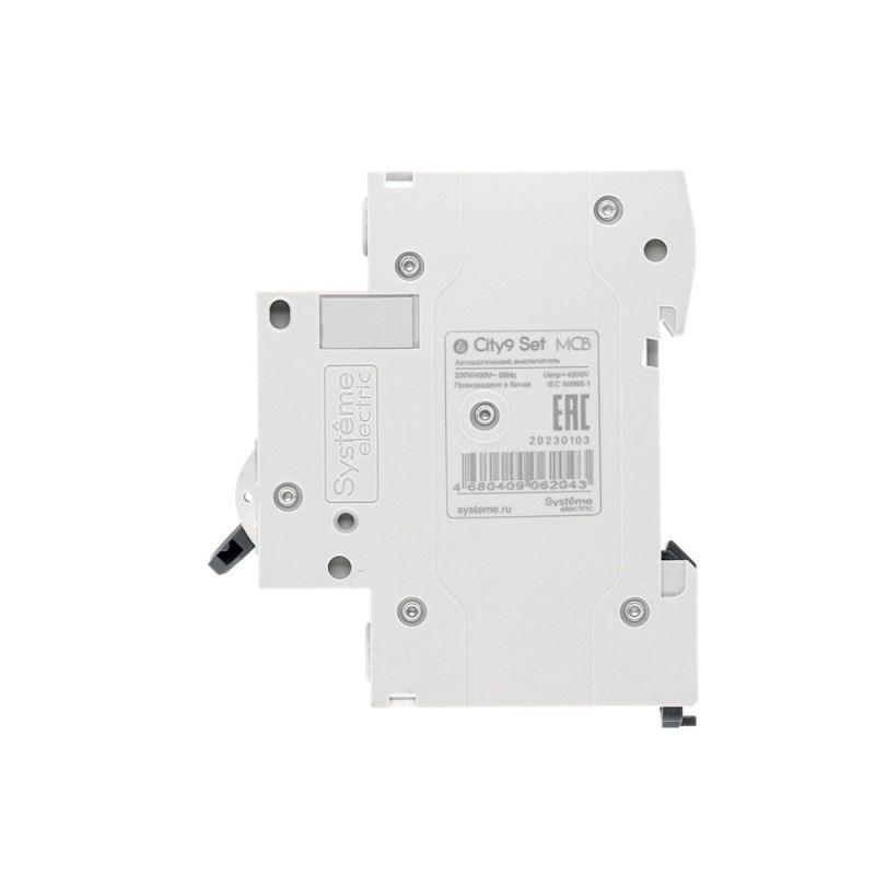 Выключатель автоматический модульный 1п C 40А 4.5кА City9 Set 230В SE C9F34140 Systeme Electric
