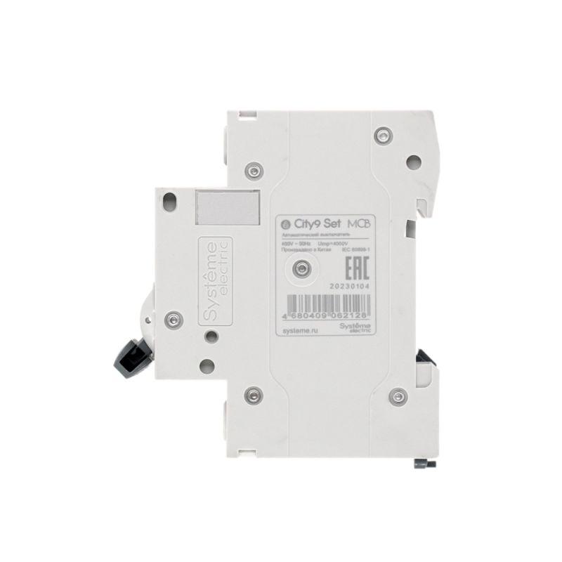 Выключатель автоматический модульный 2п C 10А 4.5кА City9 Set 230В SE C9F34210 Systeme Electric