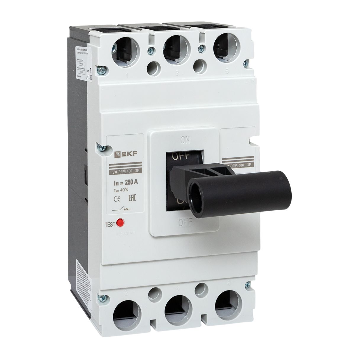 Выключатель автоматический ВА-99М 400/250А 3P 42кА EKF PROxima(кр.1шт) EKF