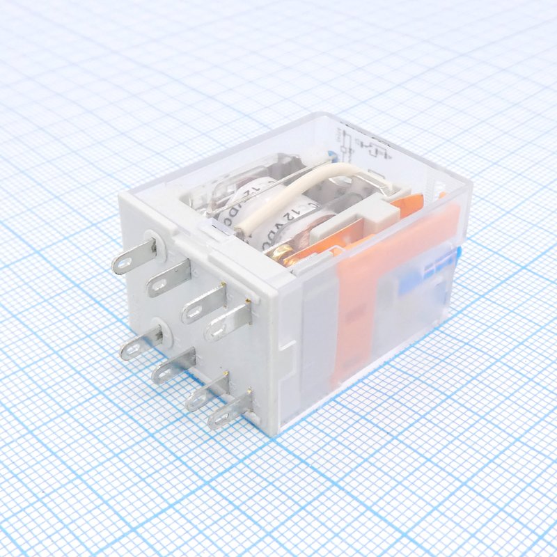 Реле без колодки DRPE-2CH-LR-D12 Degson