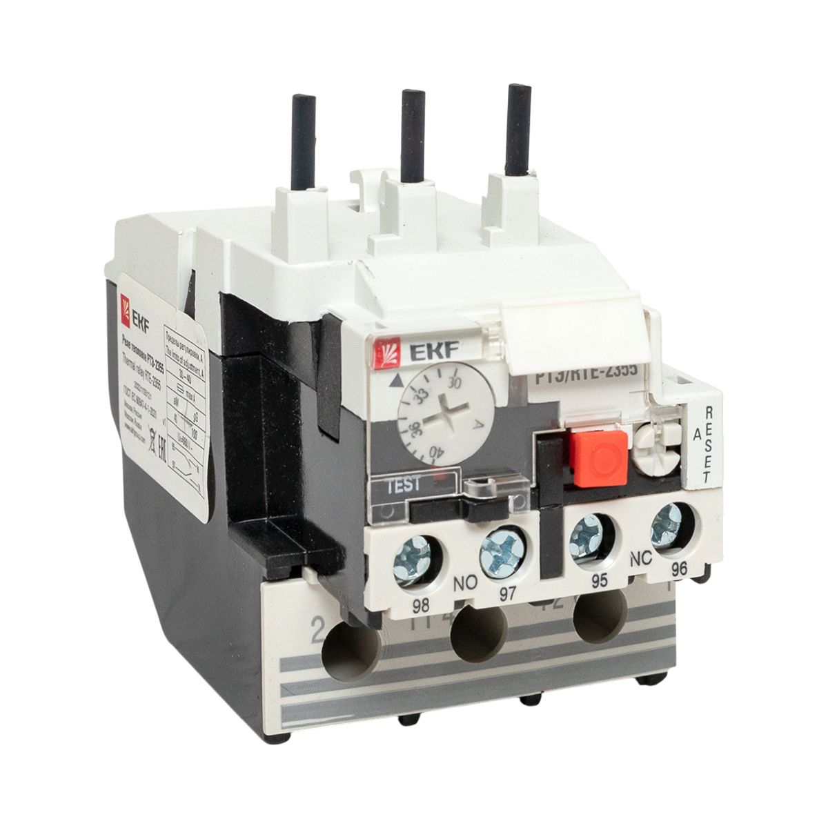 Реле тепл. РТЭ 2355 30-40А rel-2355-30-40 EKF