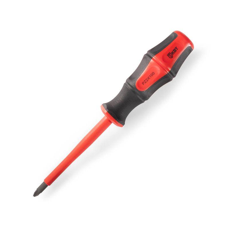 Отвертка диэлектрическая PZ2x100 серия П КВТ
