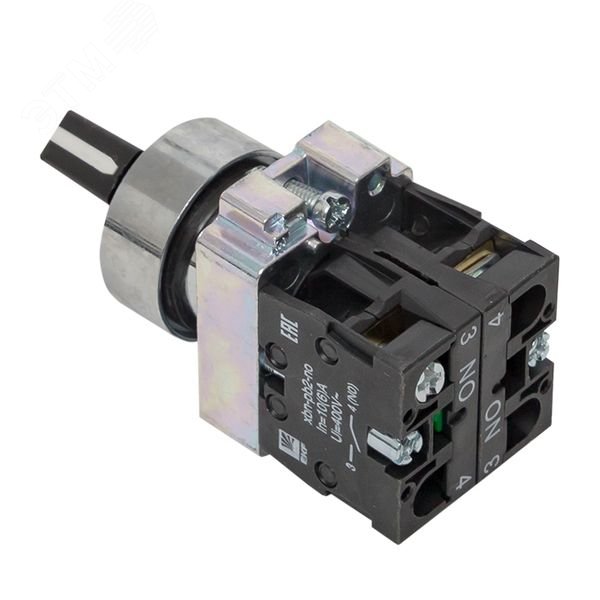 Переключатель BD33 3P короткая ручка 2NO xb2-bd33 EKF
