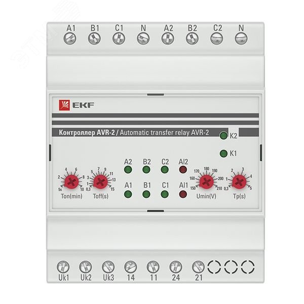 Контроллер АВР на 2 ввода AVR-2 PROxima rel-avr-2 EKF