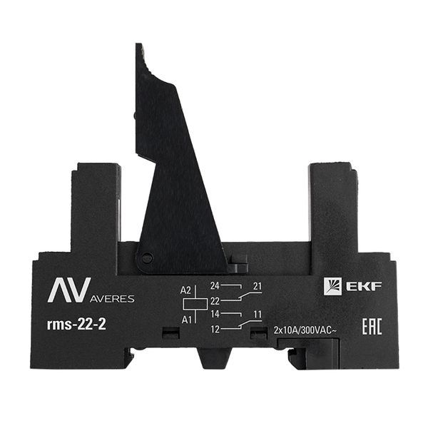 Разъем для реле РM slim 22/2 AVERES rms-22-2 EKF