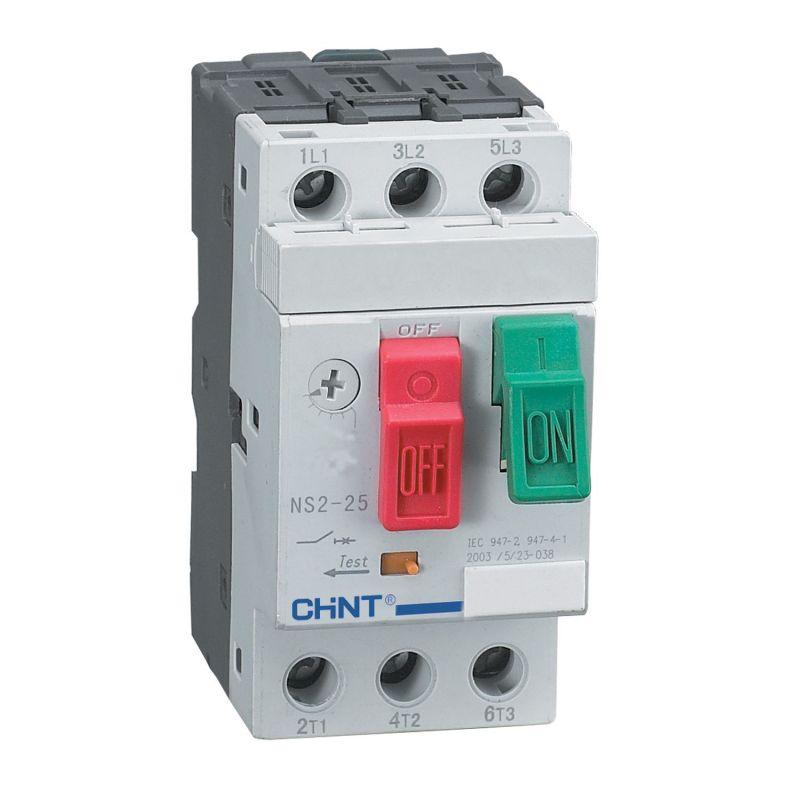Выключатель автоматический для защиты двигателя 2.5-4А NS2-25 CHINT 495079 Chint