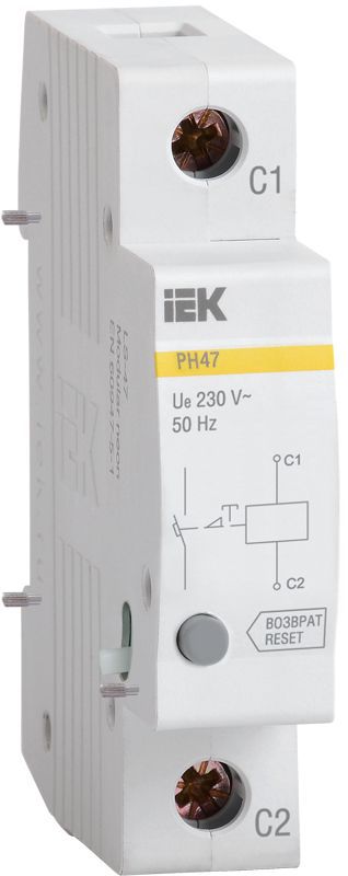 Расцепитель независимый РН47 на DIN-рейку IEK MVA01D-RN IEK
