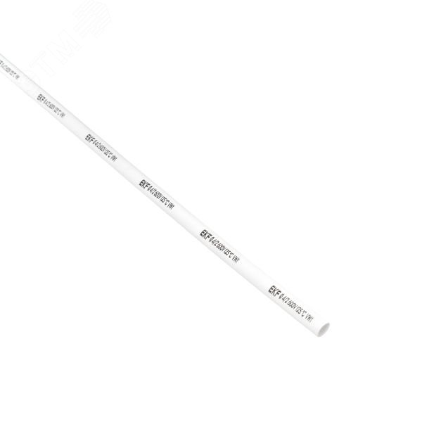 Термоусаживаемая трубка ТУТ нг 4/2 белая в отрезках по 1м PROxima tut-4-w-1m EKF