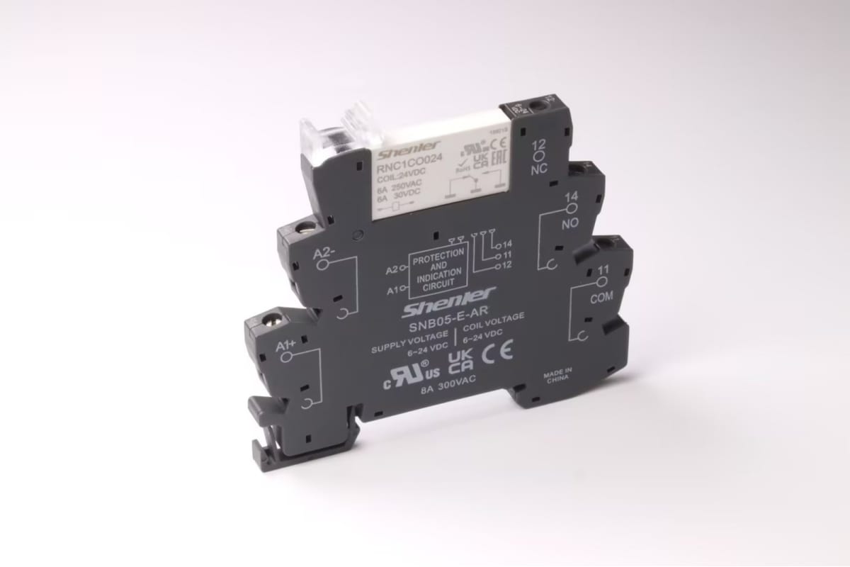 Реле с колодкой RNC1CO060+SNC05-E-D Shenler