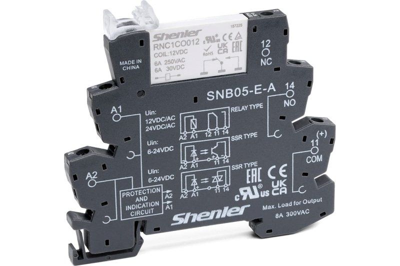 Реле с колодкой RNC1CO060+SNC05-E-DR Shenler