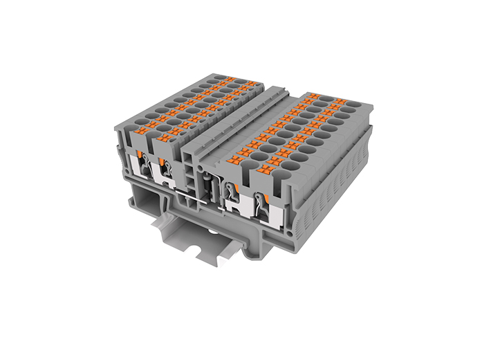Клемма с диодом TP2.5-4L/R-GY SUPU