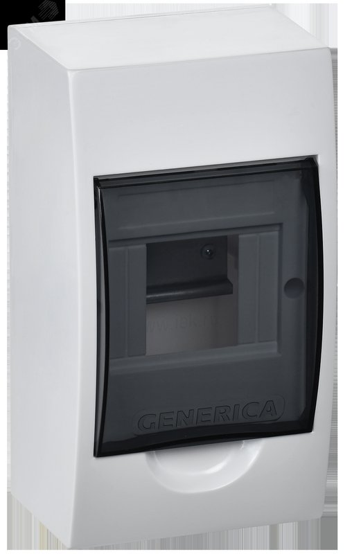 Бокс ЩРН-П-4 модуля навесн. пластик IP41 GENERICA MKP12-N-04-41-G IEK
