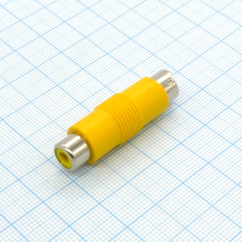 Переходник SVHS(8pin) - RCA гнездо .