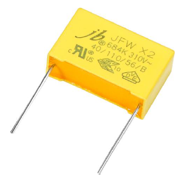 JFW0A9104K100000B / JFW 0,1uF 310V 10% X2 13x12x6mm P:10mm JB Capacitors