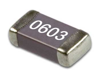 0603 10pF 50V NP0 5% / CC0603JRNPO9BN100 Yageo