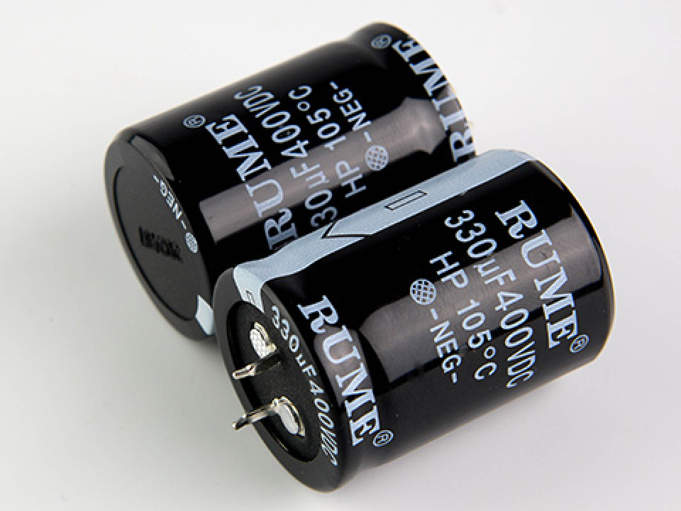330UF400V 35X35 Rume